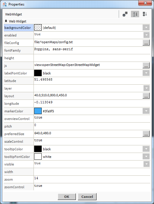 bms map properties