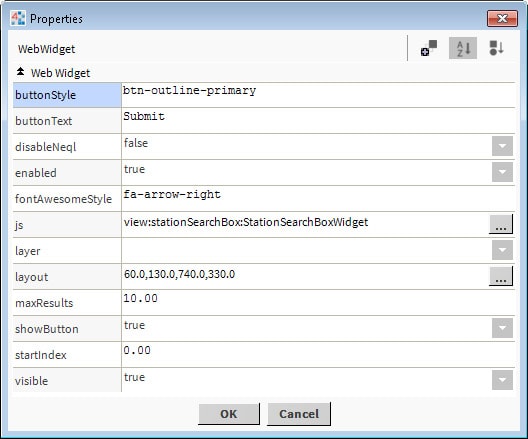 bms totals chart properties